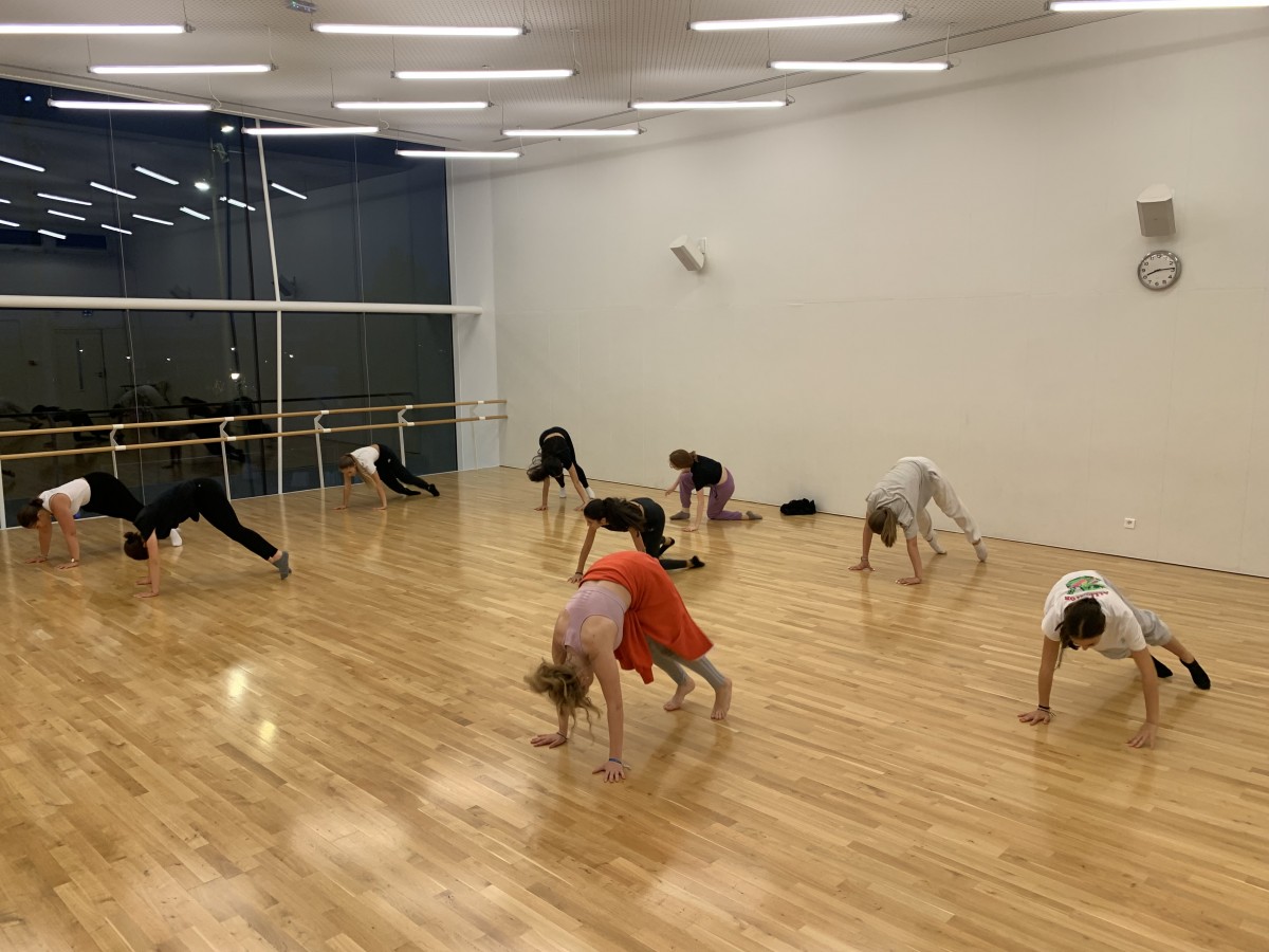 Photo 9 &ndash; élèves de l'école de danse